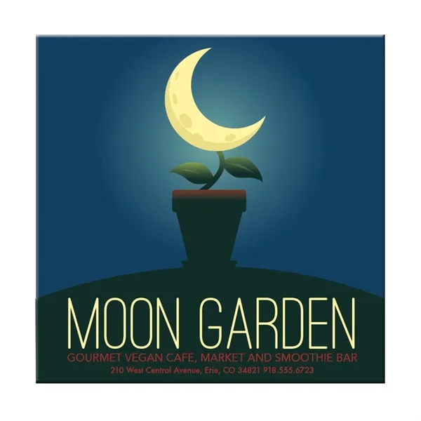 3" x 3" Square Magnet... from ASI 40480 Koozie Group / Norwood