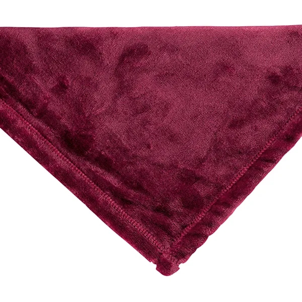 0.12" x 60" x 50" mink touch blanket; made from hypoallergenic... from ASI 67866 Logomark/Valumark