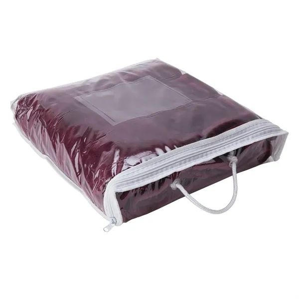 0.12" x 60" x 50" mink touch blanket; made from hypoallergenic... from ASI 67866 Logomark/Valumark