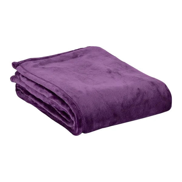 0.12" x 60" x 50" mink touch blanket; made from hypoallergenic... from ASI 67866 Logomark/Valumark