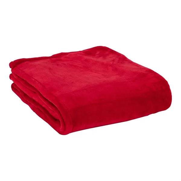 0.12" x 60" x 50" mink touch blanket; made from hypoallergenic... from ASI 67866 Logomark/Valumark
