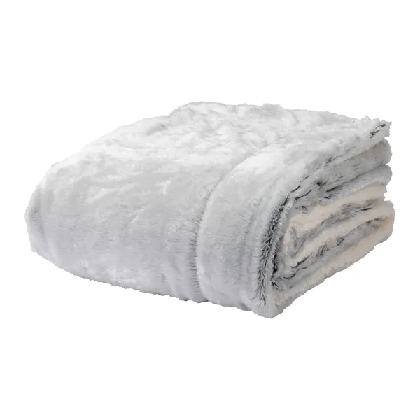 Charleston 50" x 60" Faux Fur Throw... from ASI 67866 Logomark/Valumark