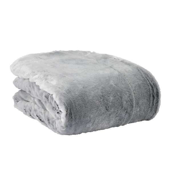 Charleston 50" x 60" Faux Fur Throw... from ASI 67866 Logomark/Valumark