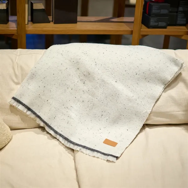La Cruces Woven Linework Throw Blanket... from ASI 67866 Logomark/Valumark