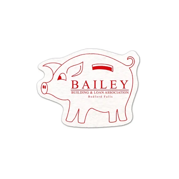 Piggy Bank Shammy Coaster... from ASI 35730 Americanna Co