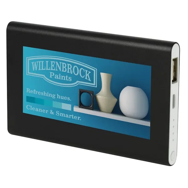 Compact Aluminum Power Bank 4000 mAh... from ASI 40480 Koozie Group / Norwood