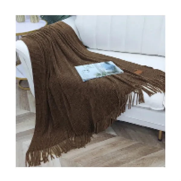 Luxura RPET Throw Blanket... from ASI 67866 Logomark/Valumark