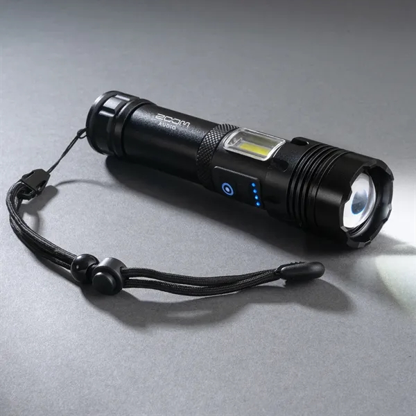 15-watt rechargeable flashlight with 7 light modes; also functions as a... from ASI 68507 The Magnet Group / Innovations by Magnet™