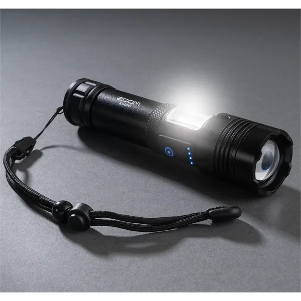 15-watt rechargeable flashlight with 7 light modes; also functions as a... from ASI 68507 The Magnet Group / Innovations by Magnet™