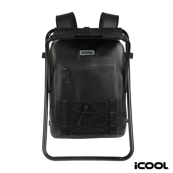 iCOOL® Teton Waterproof 20L Laptop Backpack Chair... from ASI 67866 Logomark/Valumark