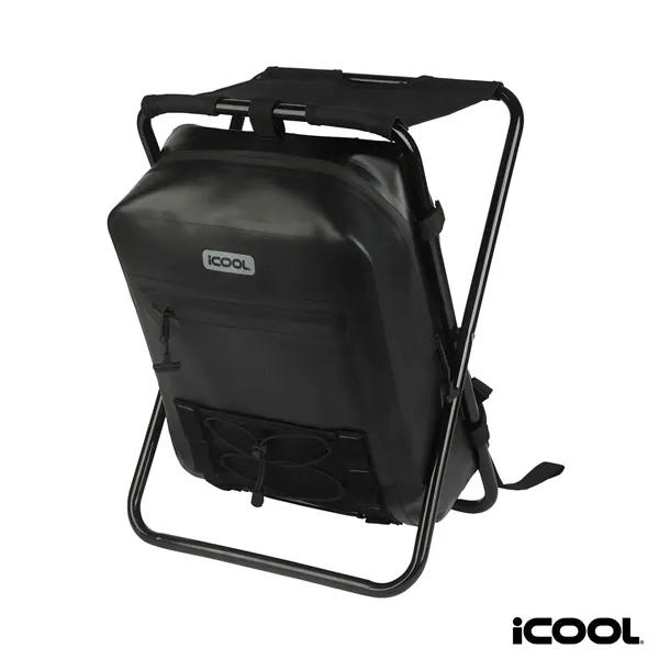 iCOOL® Teton Waterproof 20L Laptop Backpack Chair... from ASI 67866 Logomark/Valumark