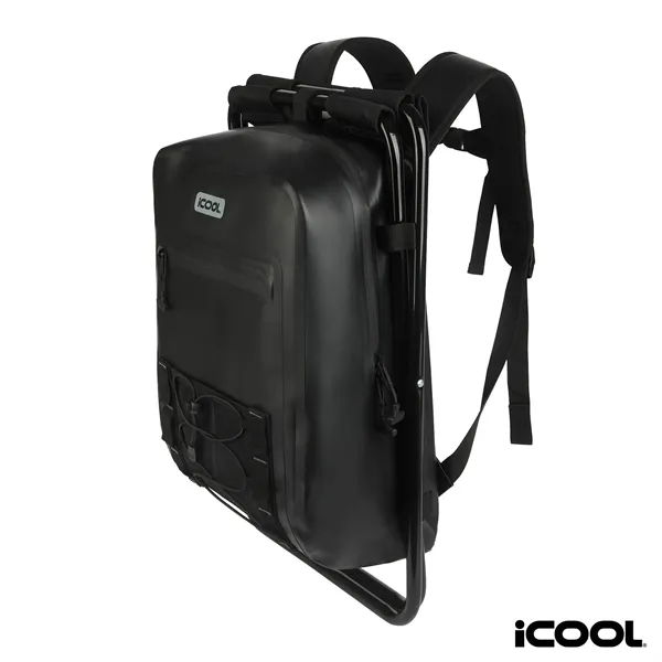 iCOOL® Teton Waterproof 20L Laptop Backpack Chair... from ASI 67866 Logomark/Valumark