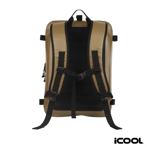 iCOOL® Teton Waterproof 20L Laptop Backpack Chair... from ASI 67866 Logomark/Valumark