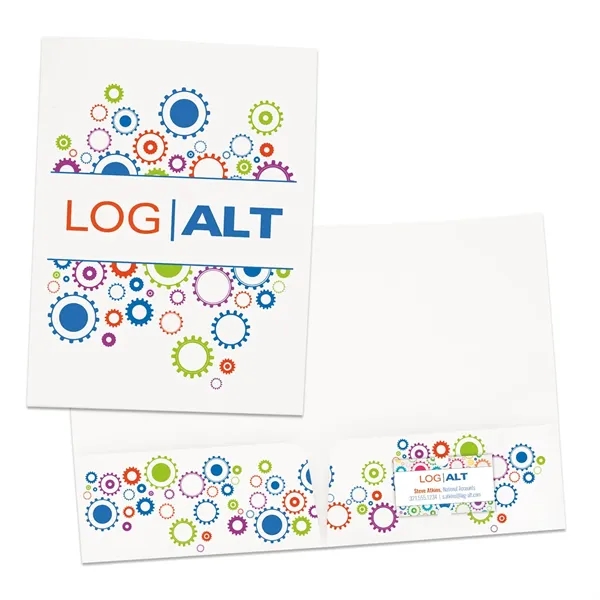 Full-Color Paper Folder... from ASI 40480 Koozie Group