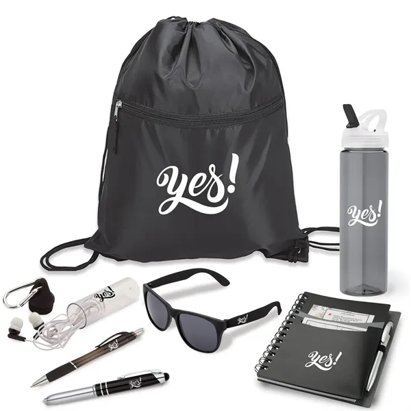 7-piece Yes kit in drawstring sports bag.... from ASI 67866 Logomark/Valumark