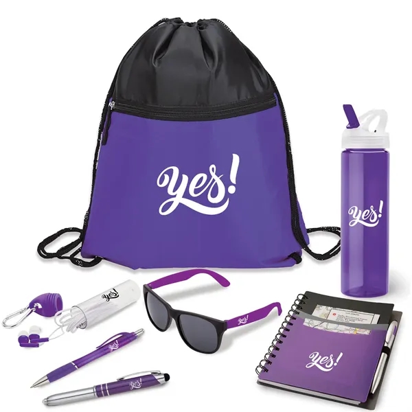 7-piece Yes kit in drawstring sports bag.... from ASI 67866 Logomark/Valumark