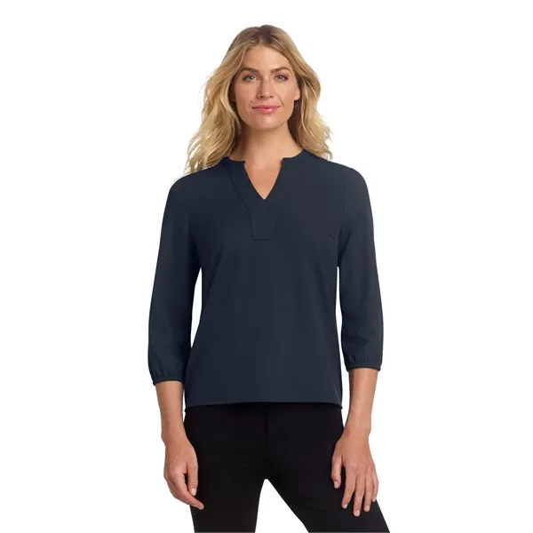 Coming In Spring MERCER+METTLE Women's Stretch Crepe 3/4-...... from ASI 84863 SanMar