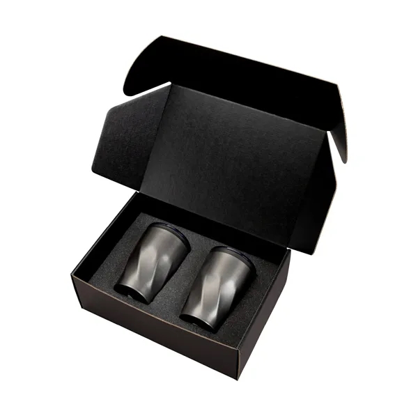 Kafe II Two-Piece Coffee Tumbler Gift Set... from ASI 67866 Logomark/Valumark