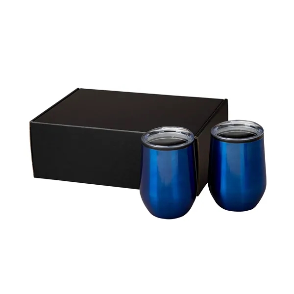 Matteo II Two-Piece Wine/Whiskey Tumbler Gift Set... from ASI 67866 Logomark/Valumark