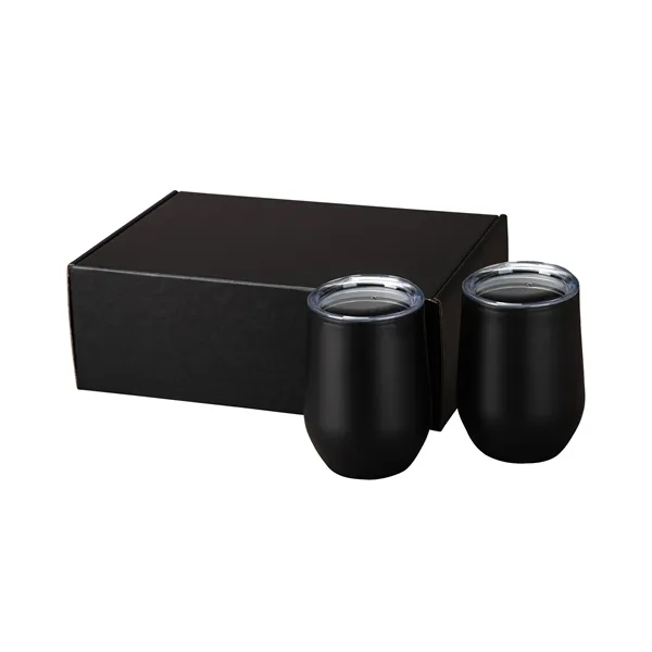 Matteo II Two-Piece Wine/Whiskey Tumbler Gift Set... from ASI 67866 Logomark/Valumark
