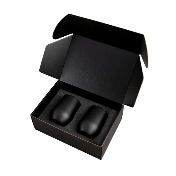 Matteo II Two-Piece Wine/Whiskey Tumbler Gift Set... from ASI 67866 Logomark/Valumark