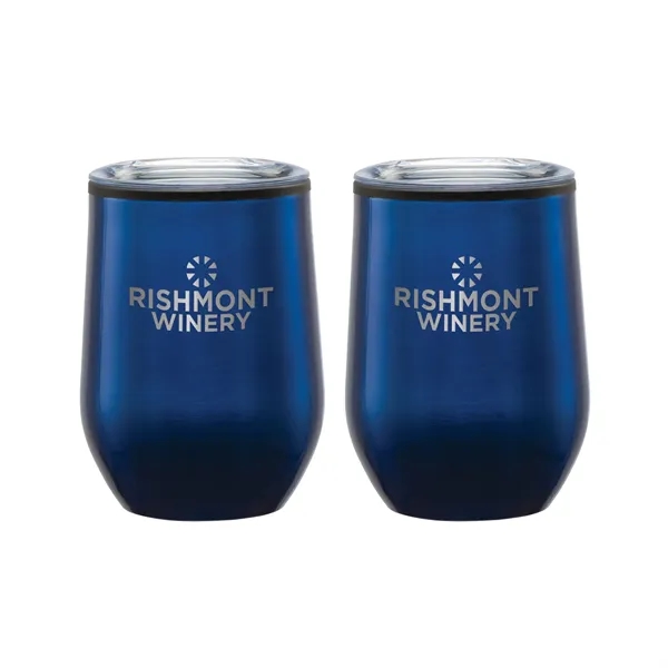 Matteo II Two-Piece Wine/Whiskey Tumbler Gift Set... from ASI 67866 Logomark/Valumark