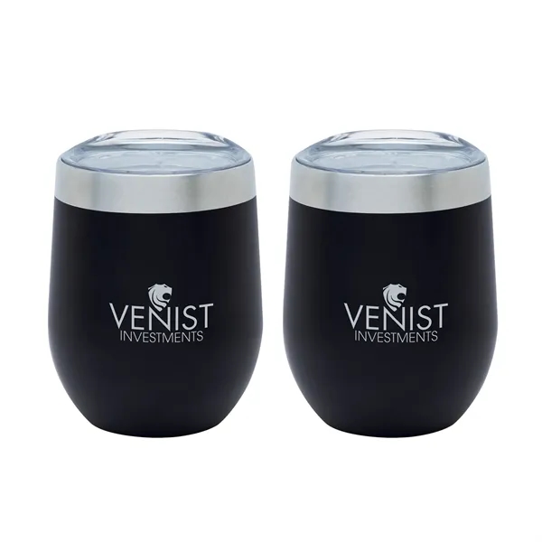 Brisbane II Two-Piece Classic Wine Tumbler Gift Set... from ASI 67866 Logomark/Valumark