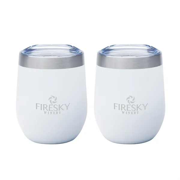 Brisbane II Two-Piece Classic Wine Tumbler Gift Set... from ASI 67866 Logomark/Valumark