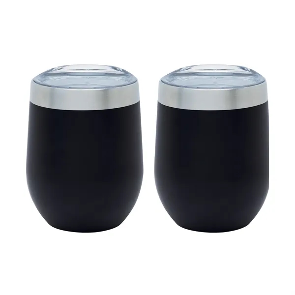 Brisbane II Two-Piece Classic Wine Tumbler Gift Set... from ASI 67866 Logomark/Valumark