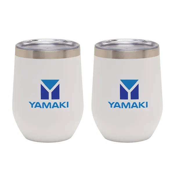 Aria II Two-Piece Wine Tumbler Gift Set... from ASI 67866 Logomark/Valumark
