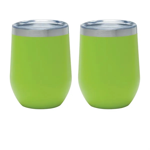 Aria II Two-Piece Wine Tumbler Gift Set... from ASI 67866 Logomark/Valumark