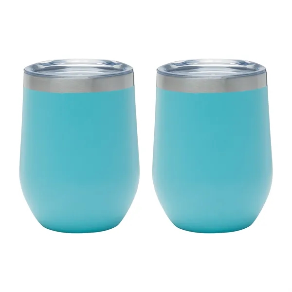 Aria II Two-Piece Wine Tumbler Gift Set... from ASI 67866 Logomark/Valumark
