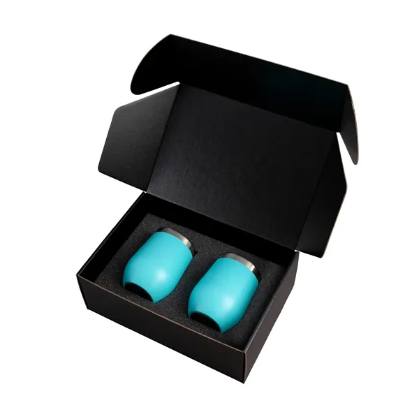 Aria II Two-Piece Wine Tumbler Gift Set... from ASI 67866 Logomark/Valumark