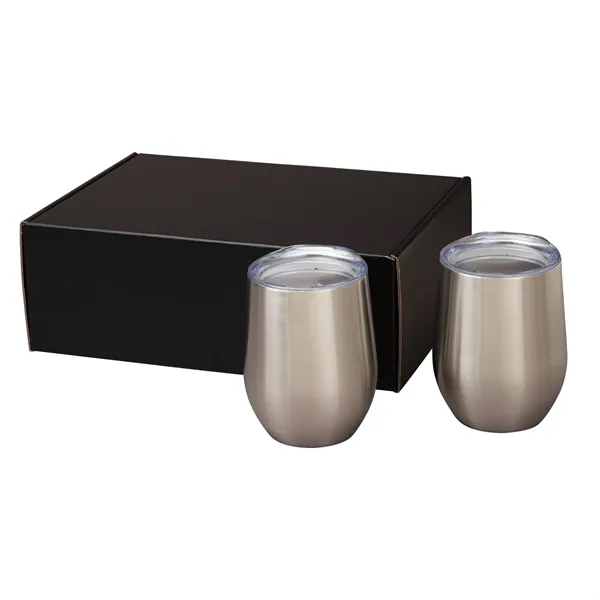 Aria II Two-Piece Wine Tumbler Gift Set... from ASI 67866 Logomark/Valumark