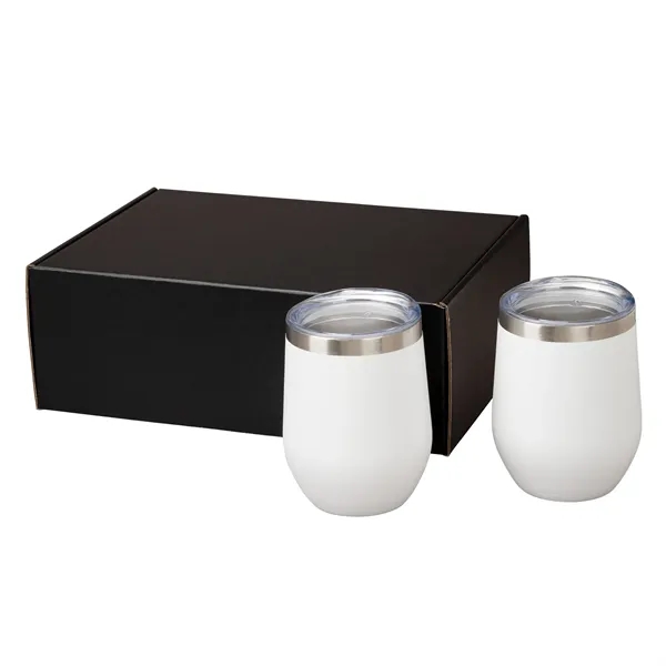 Aria II Two-Piece Wine Tumbler Gift Set... from ASI 67866 Logomark/Valumark
