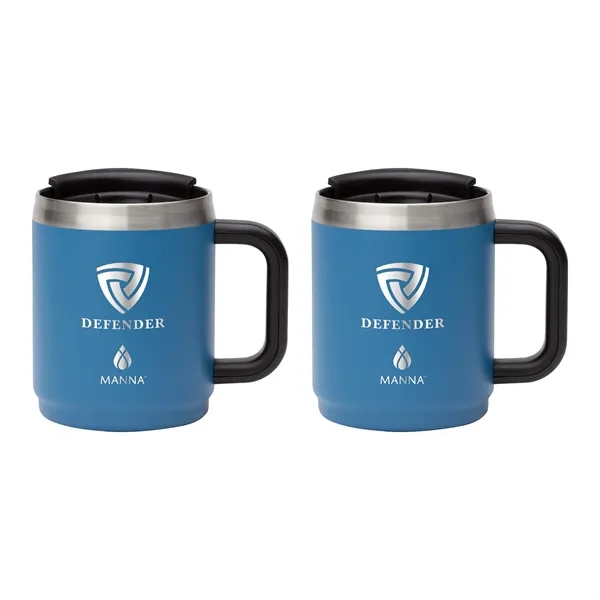 Manna™ Boulder Two-Piece Camping Mug Gift Set... from ASI 67866 Logomark/Valumark