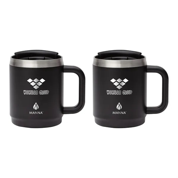 Manna™ Boulder Two-Piece Camping Mug Gift Set... from ASI 67866 Logomark/Valumark