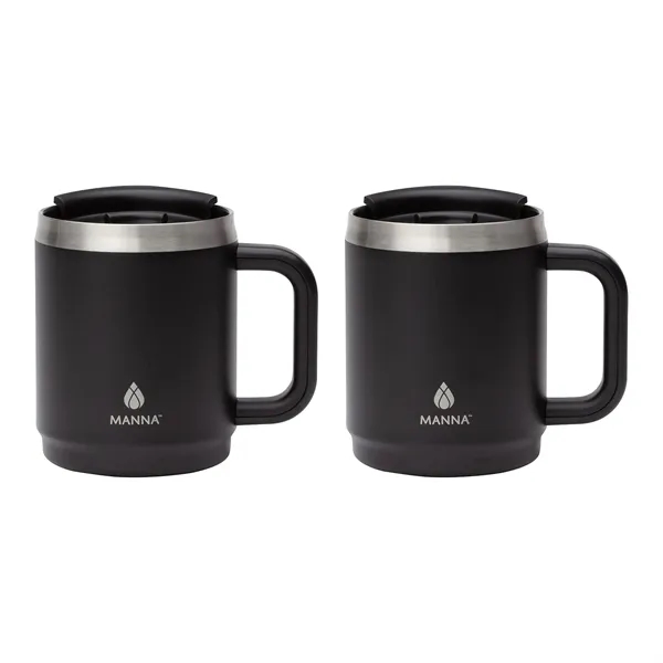 Manna™ Boulder Two-Piece Camping Mug Gift Set... from ASI 67866 Logomark/Valumark