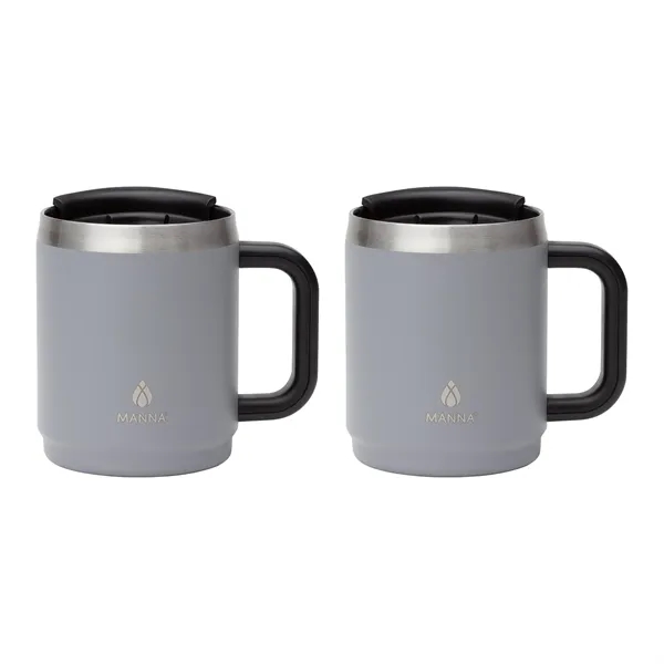Manna™ Boulder Two-Piece Camping Mug Gift Set... from ASI 67866 Logomark/Valumark