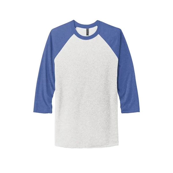 Next Level Unisex Tri-Blend 3/4-Sleeve Raglan Tee.... from ASI 84863 SanMar