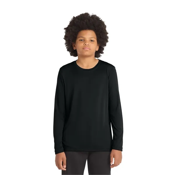 Sport-Tek Youth Posi-UV Pro Long Sleeve Tee.... from ASI 84863 SanMar