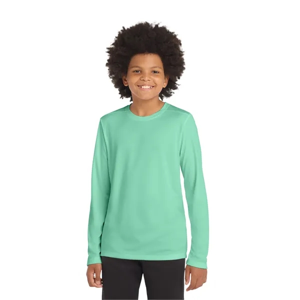 Sport-Tek Youth Posi-UV Pro Long Sleeve Tee.... from ASI 84863 SanMar