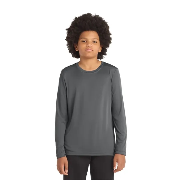 Sport-Tek Youth Posi-UV Pro Long Sleeve Tee.... from ASI 84863 SanMar