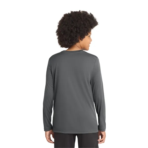 Sport-Tek Youth Posi-UV Pro Long Sleeve Tee.... from ASI 84863 SanMar