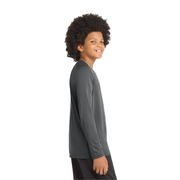 Sport-Tek Youth Posi-UV Pro Long Sleeve Tee.... from ASI 84863 SanMar