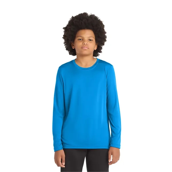 Sport-Tek Youth Posi-UV Pro Long Sleeve Tee.... from ASI 84863 SanMar