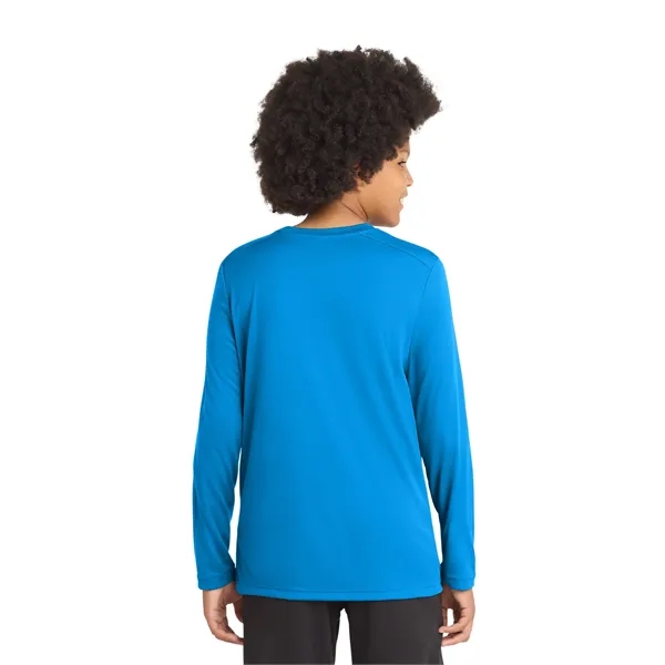 Sport-Tek Youth Posi-UV Pro Long Sleeve Tee.... from ASI 84863 SanMar