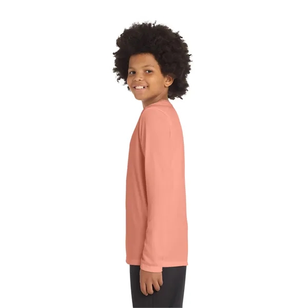 Sport-Tek Youth Posi-UV Pro Long Sleeve Tee.... from ASI 84863 SanMar