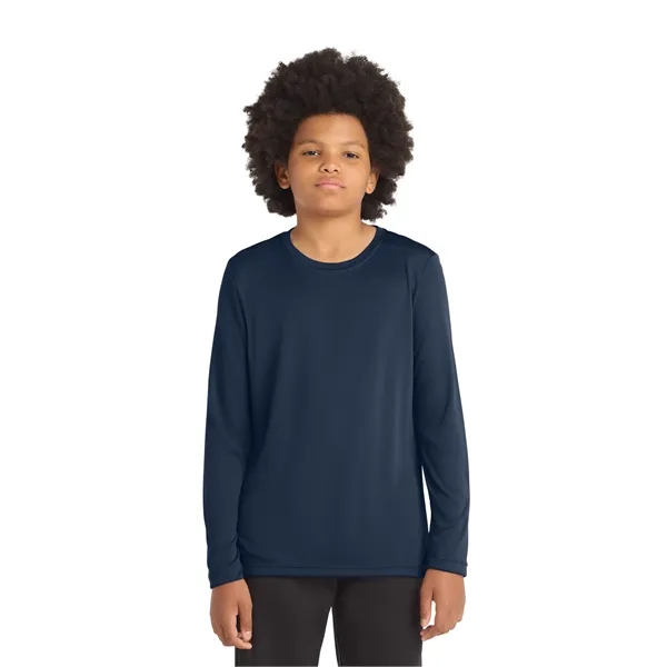 Sport-Tek Youth Posi-UV Pro Long Sleeve Tee.... from ASI 84863 SanMar