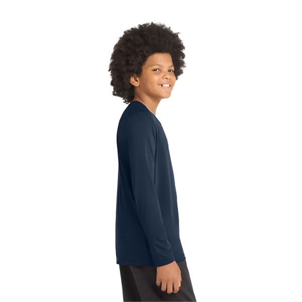 Sport-Tek Youth Posi-UV Pro Long Sleeve Tee.... from ASI 84863 SanMar